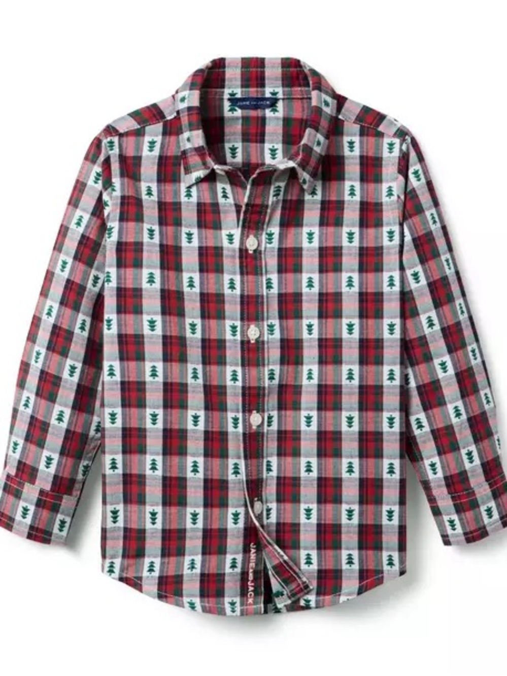 Janie and Jack The Holiday Tartan Shirt
